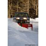 Western 9.5 Poly MVP PLUS V Plow Angle Plowing