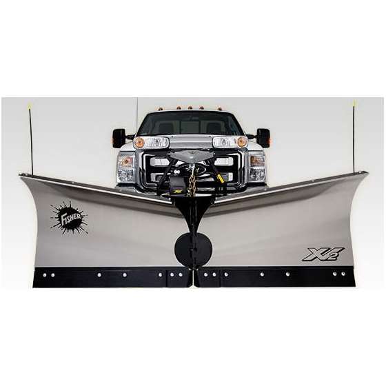 Fisher 9.6 Stainless Steel VX2 V-Plow Front