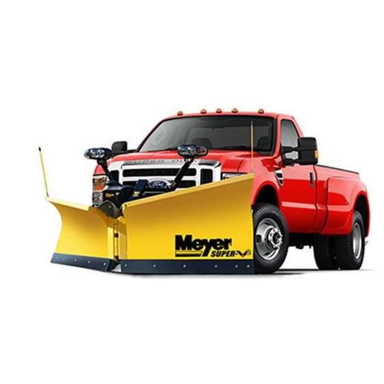 Meyer 10.5' Lot Pro Snowplow 01