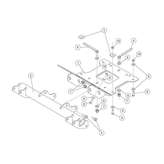 35142 UTV Mount Kit