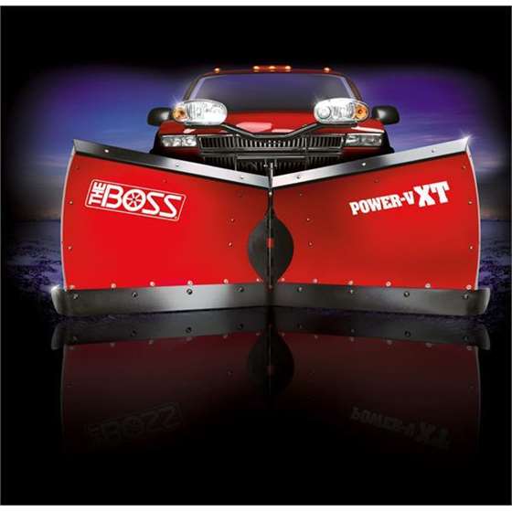 Boss 8.2 Poly Power VXT V-Plow Front