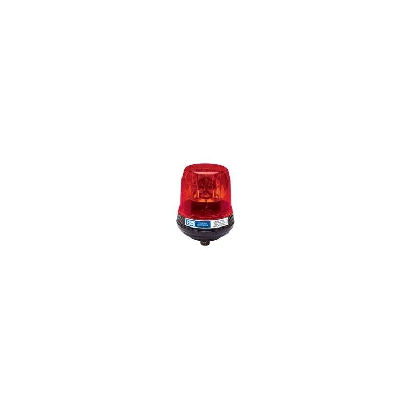 1-Bolt Red Rotating Beacon @Ecco Warning Lights